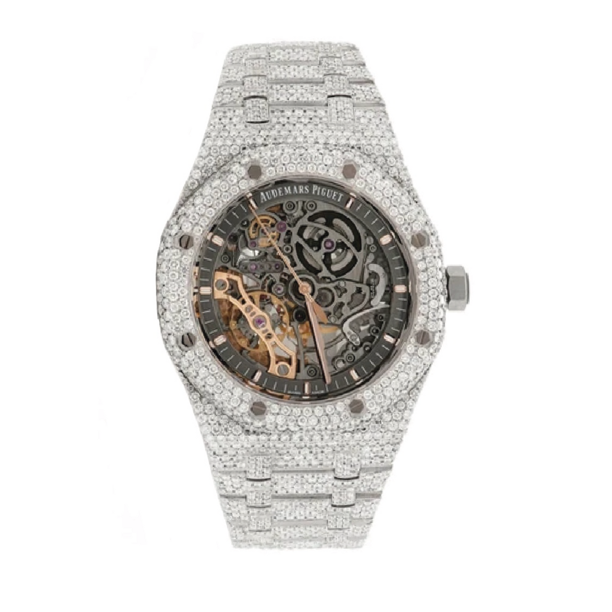 Ap royal oak skeleton iced best sale out