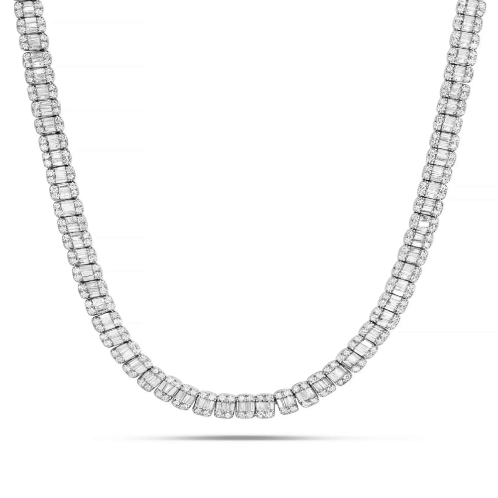 Diamond 2025 baguette chain