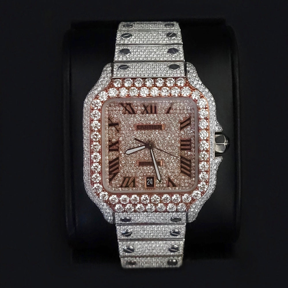 Diamond Cartier Santos | Cartier Diamond Watches in Dubai, UAE