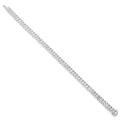 Emerald Cut Tennis Bracelet | Diamond Bracelets in Dubai UAE