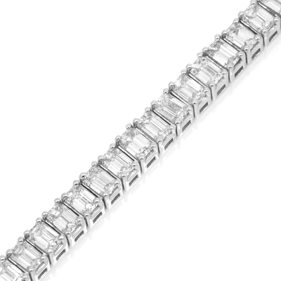 Emerald Cut Tennis Bracelet | Diamond Bracelets in Dubai UAE