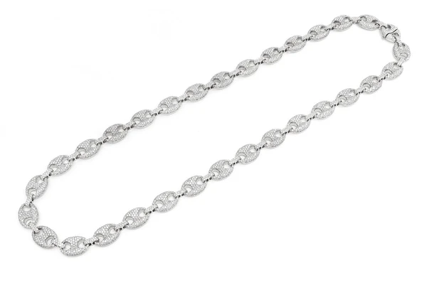 Diamond gucci 2025 link chain