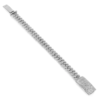 11mm Diamond Cuban Link Bracelet | Men Diamond Bracelets in Dubai, UAE