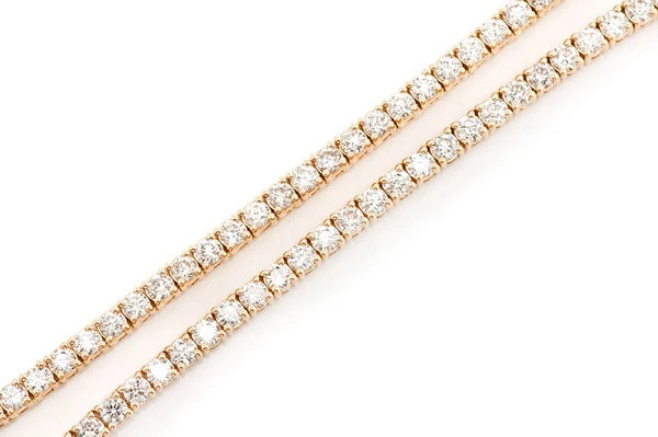 [global ice paris] - Diamond Chain - Tennis Necklace