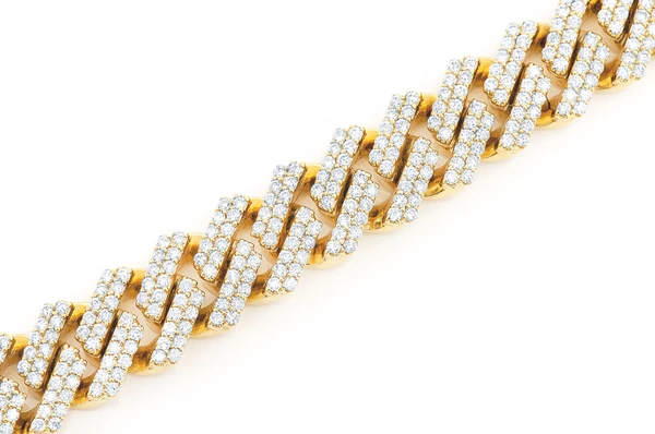 13mm Cuban Link Bracelet | Men Diamond Bracelets in Dubai UAE