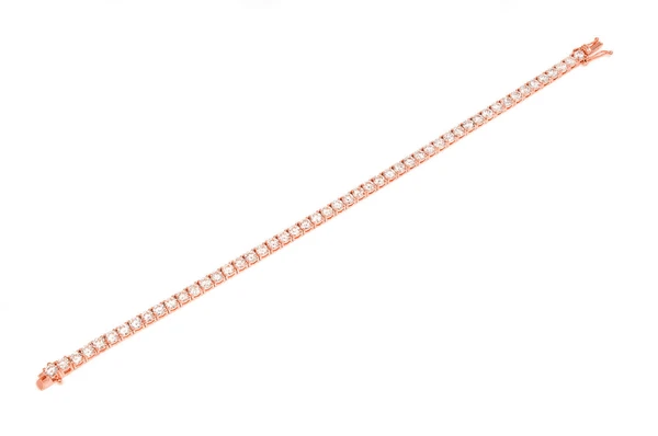 Diamond Tennis Bracelet Rose Gold | Diamond Bracelets in Dubai, UAE