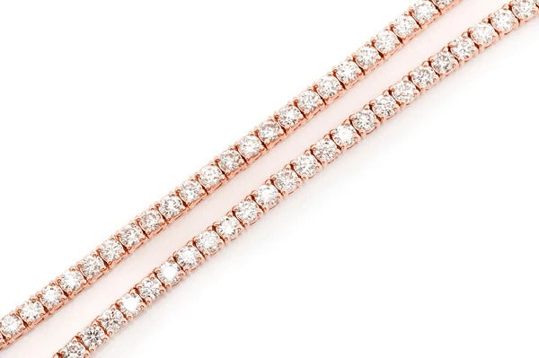 [global ice paris] - Diamond Chain - Tennis Necklace