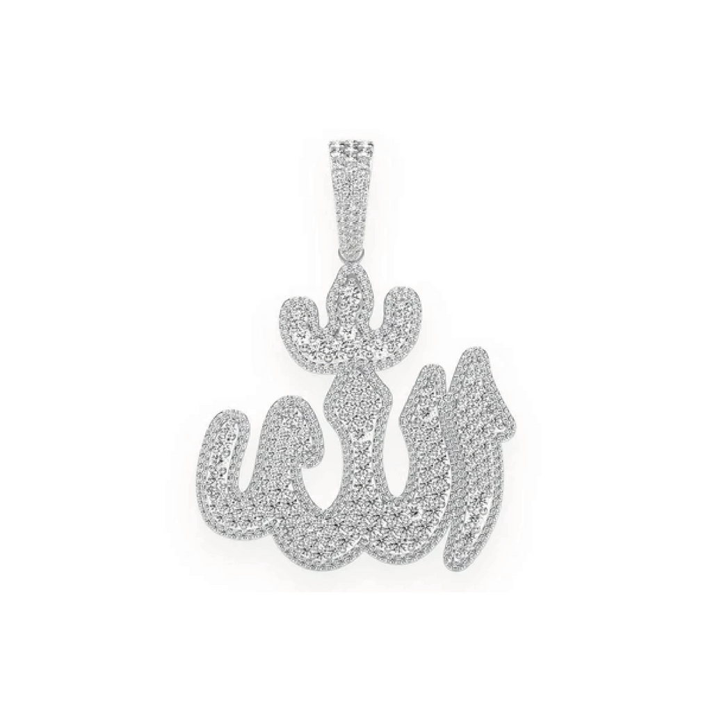 Diamond Allah Pendant | Men Diamond Pendants in Dubai, UAE