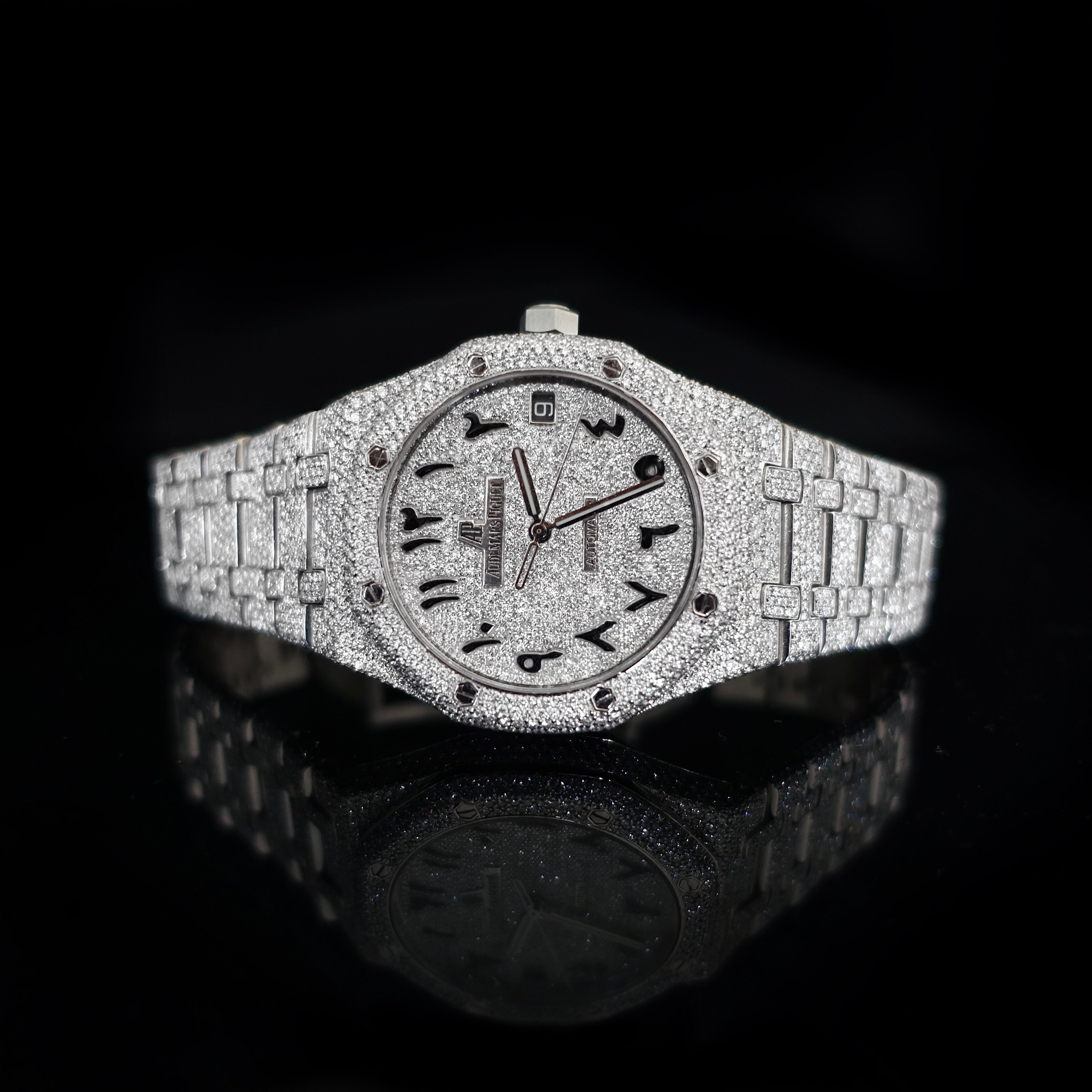 Royal Oak Iced Out Replica Uhren Diamond Audemars Piguet Royal Oak