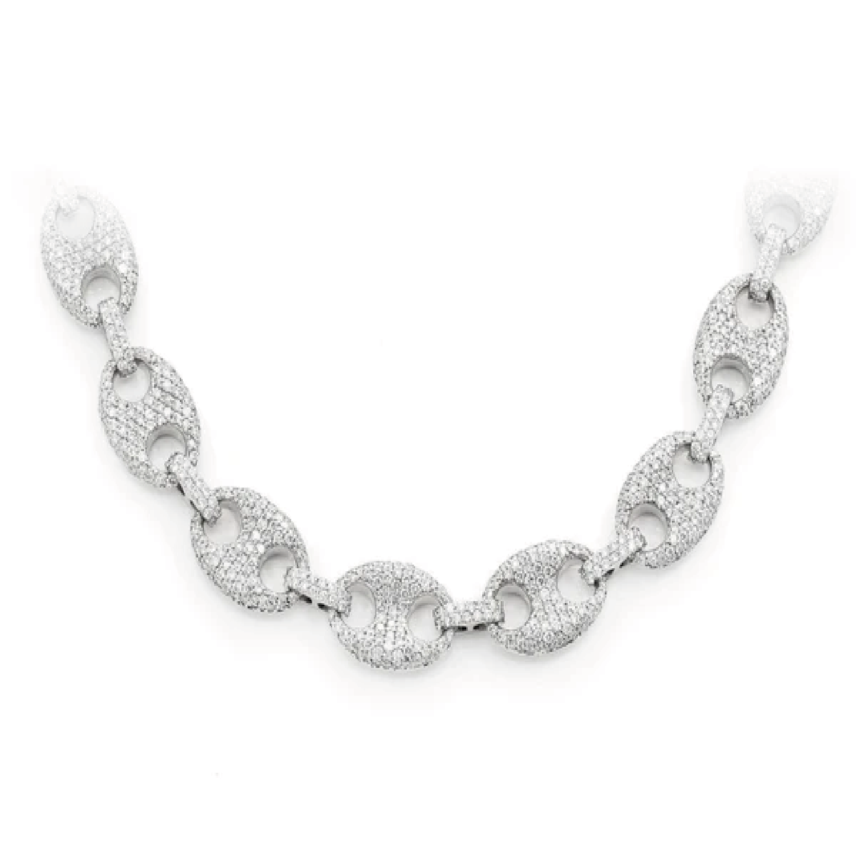 Gucci link diamond discount chain