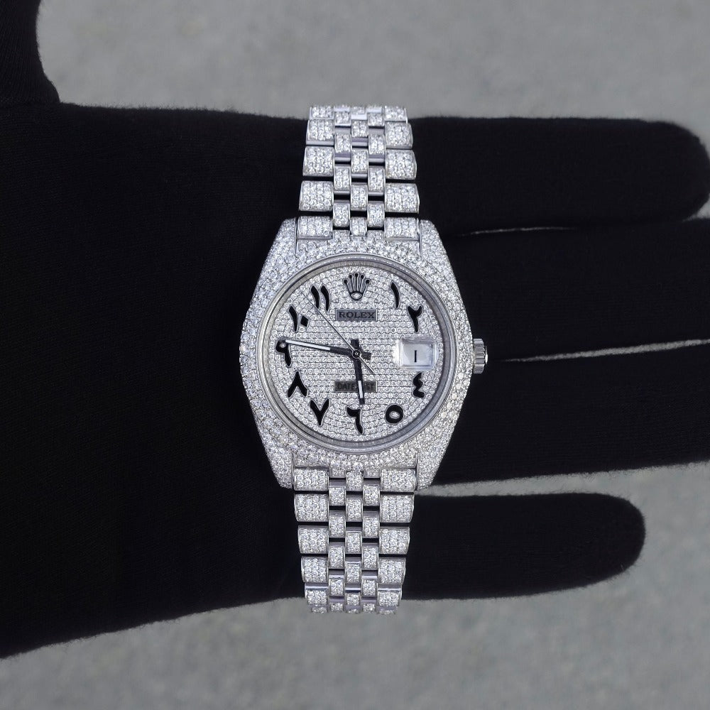 Diamond Rolex Watch With Arabic Numerals Price Diamond Rolex