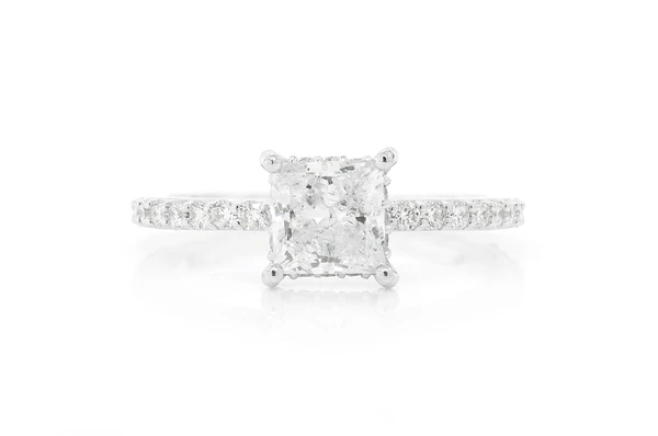 1ct Princess Cut Diamond Ring | Engagement & Wedding Rings in Dubai, UAE | Global Ice
