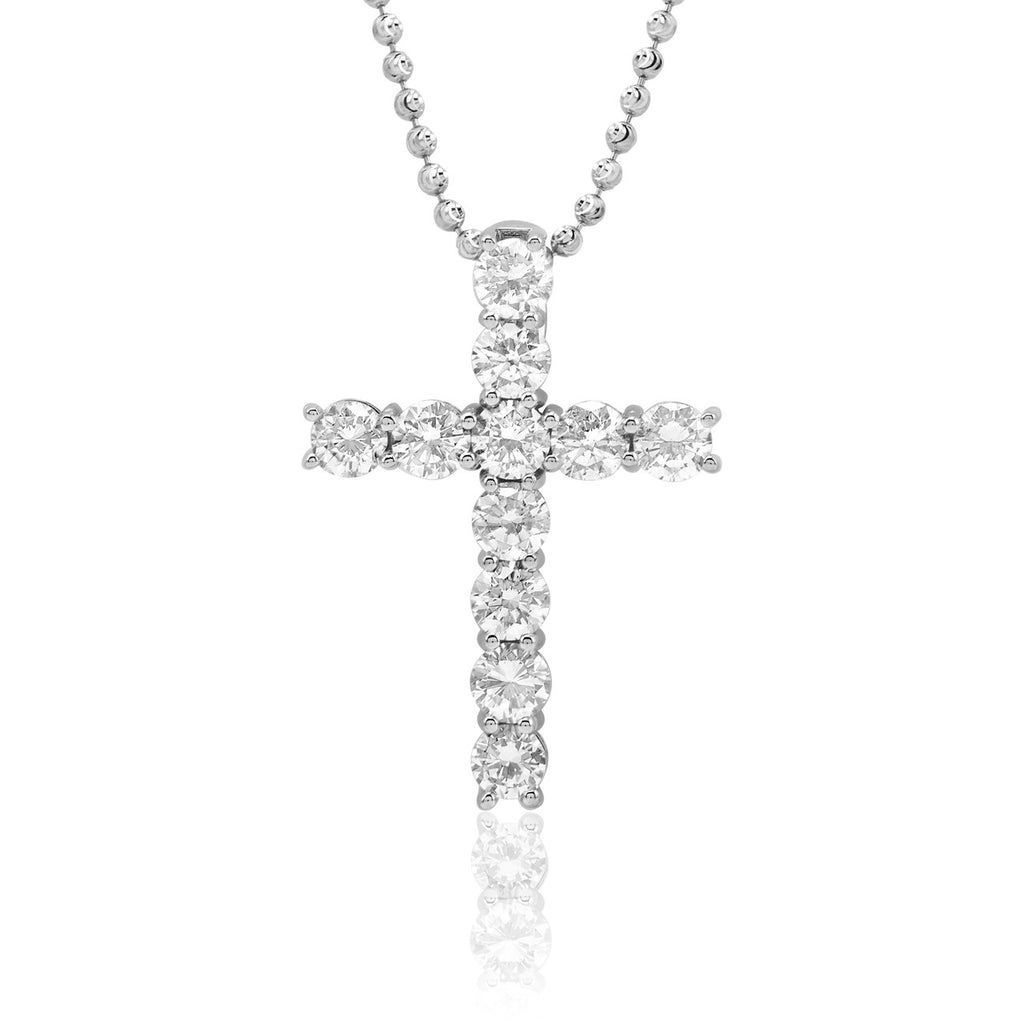 Men Diamond Cross Pendant in VS diamonds  | in Dubai, UAE | Global Ice
