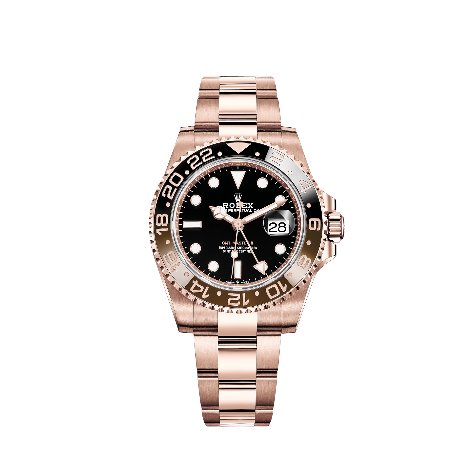 Rolex GMT Master II 18k Rose Gold