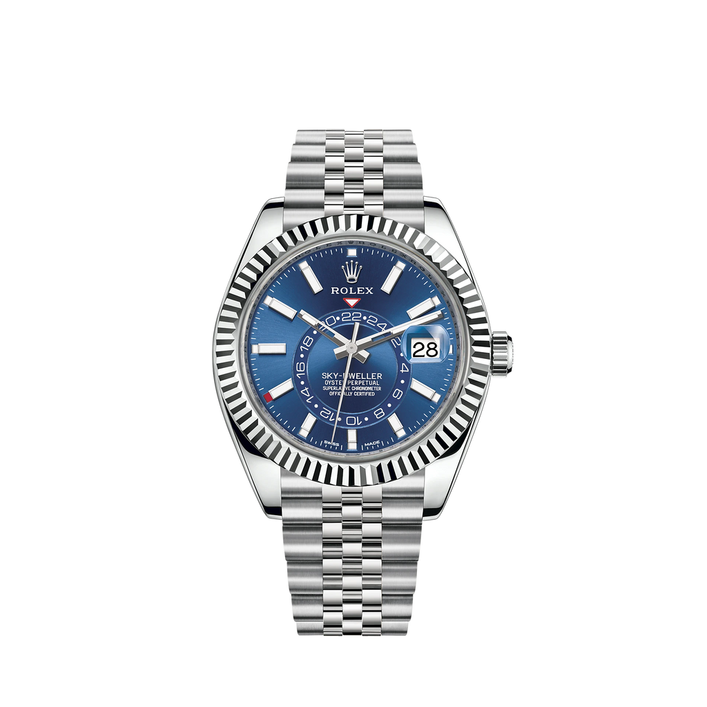 Sky dweller rolex blue dial hotsell