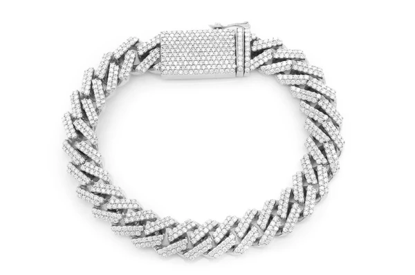 13mm Cuban Link Bracelet | Men Diamond Bracelets in Dubai UAE