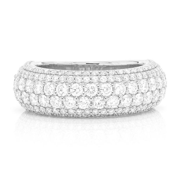 Global Ice Paris  - Diamond Eternity Ring - 14kt