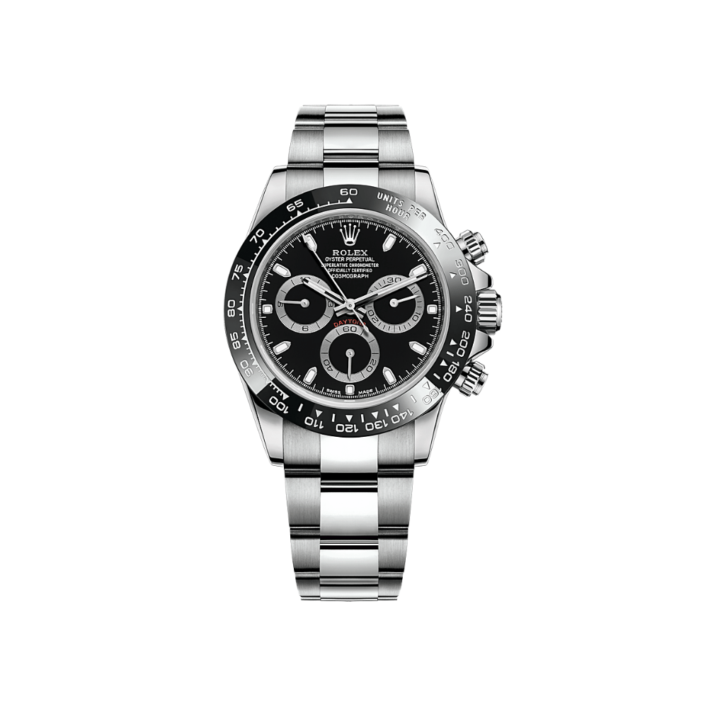 Rolex Cosmograph Daytona 40mm Stainless Steel Black Dial