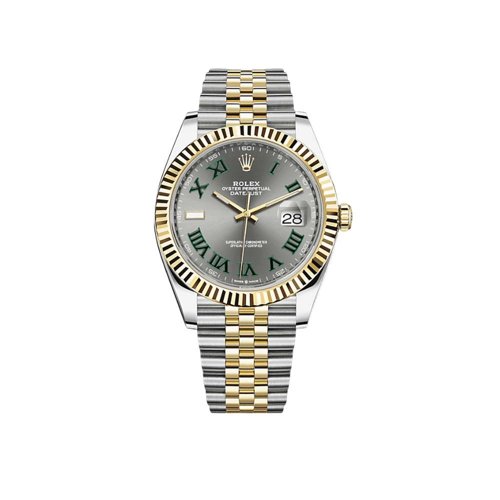 Rolex Datejust Jubilee 41mm Yellow Gold Stainless Steel