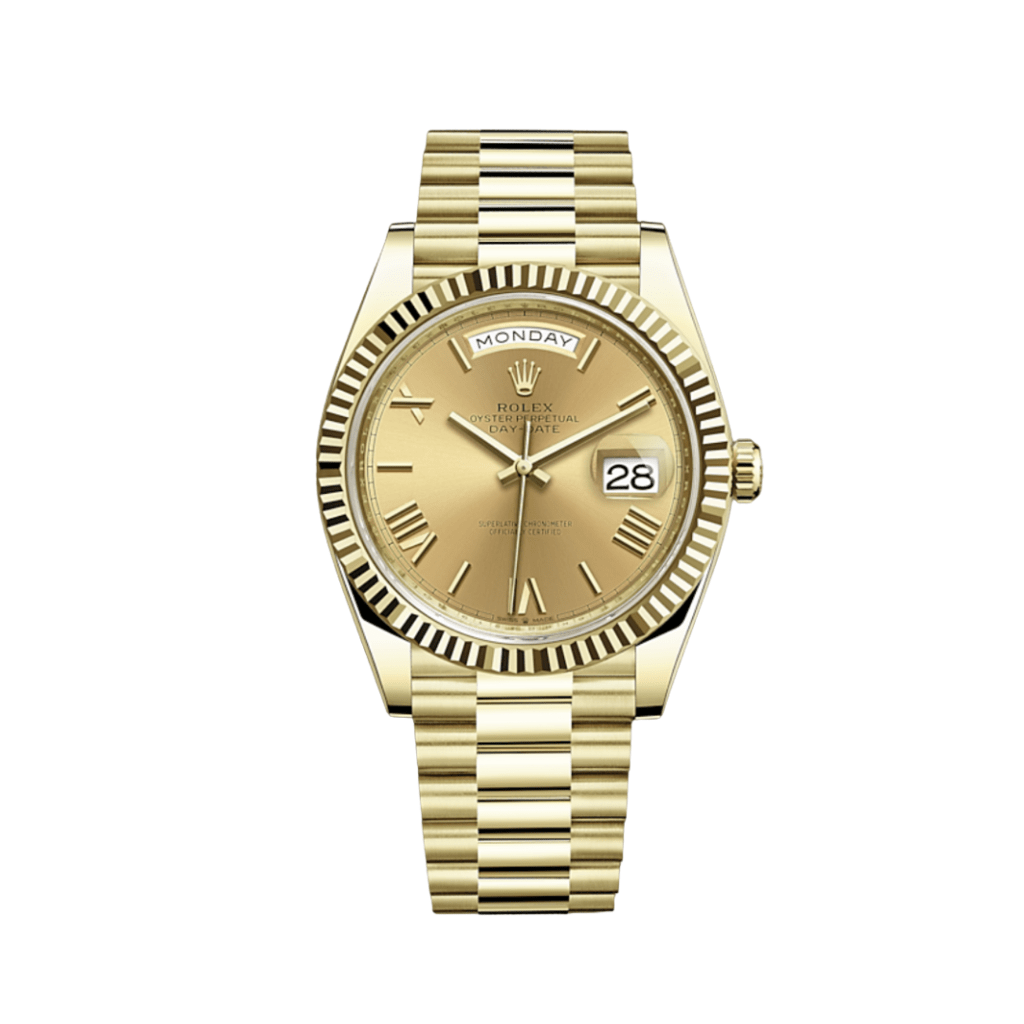 Day top date watch