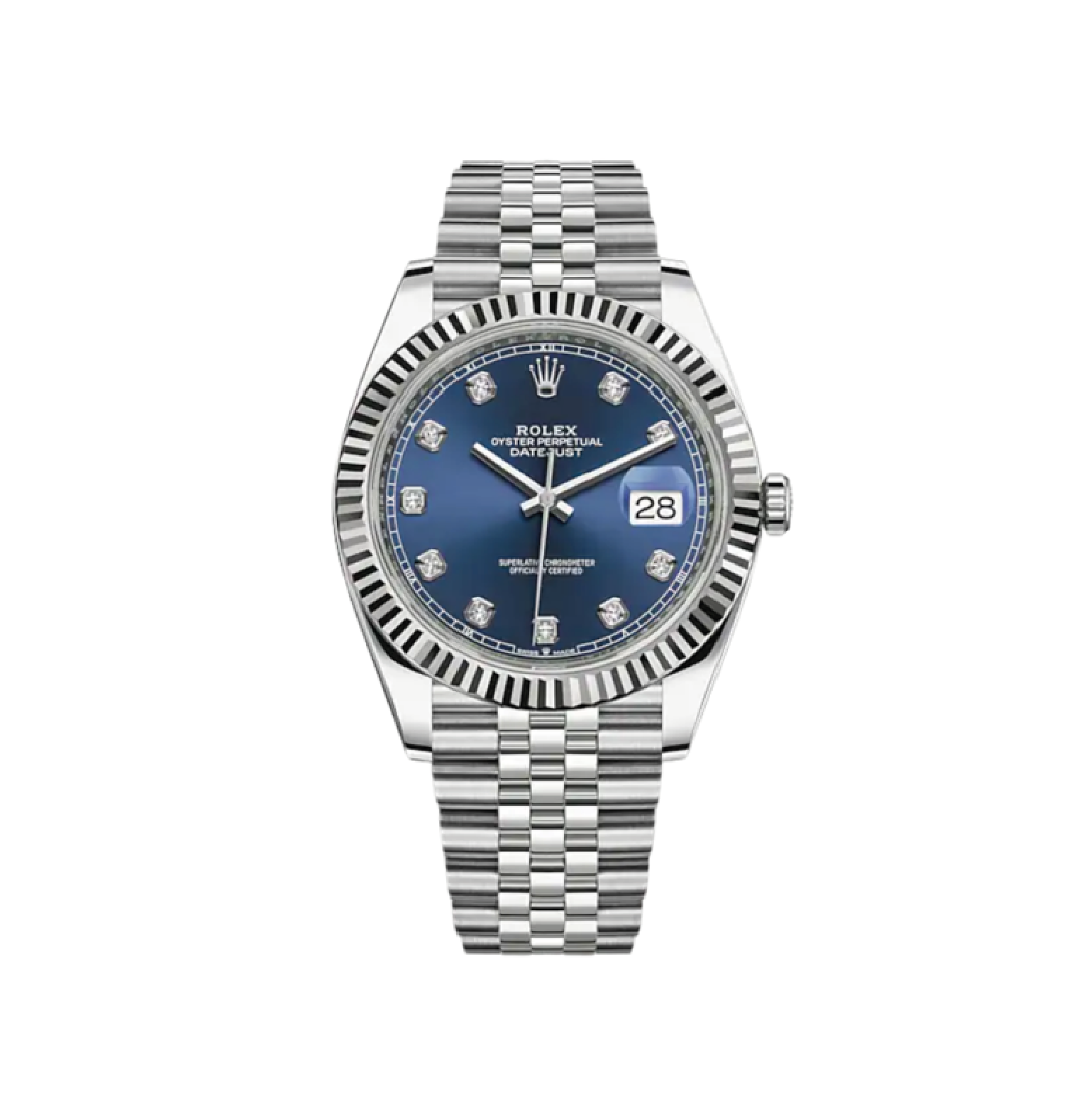 Stainless rolex datejust sale